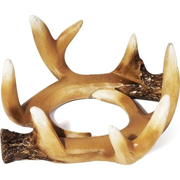 Deer Antler Coasters - 6 Full Size Rustic Coasters for Log Cabin Decor - Hunting - Picture 5 of 6